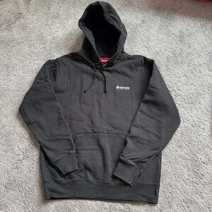 Supreme Charcoal Men's Pullover Hoodie